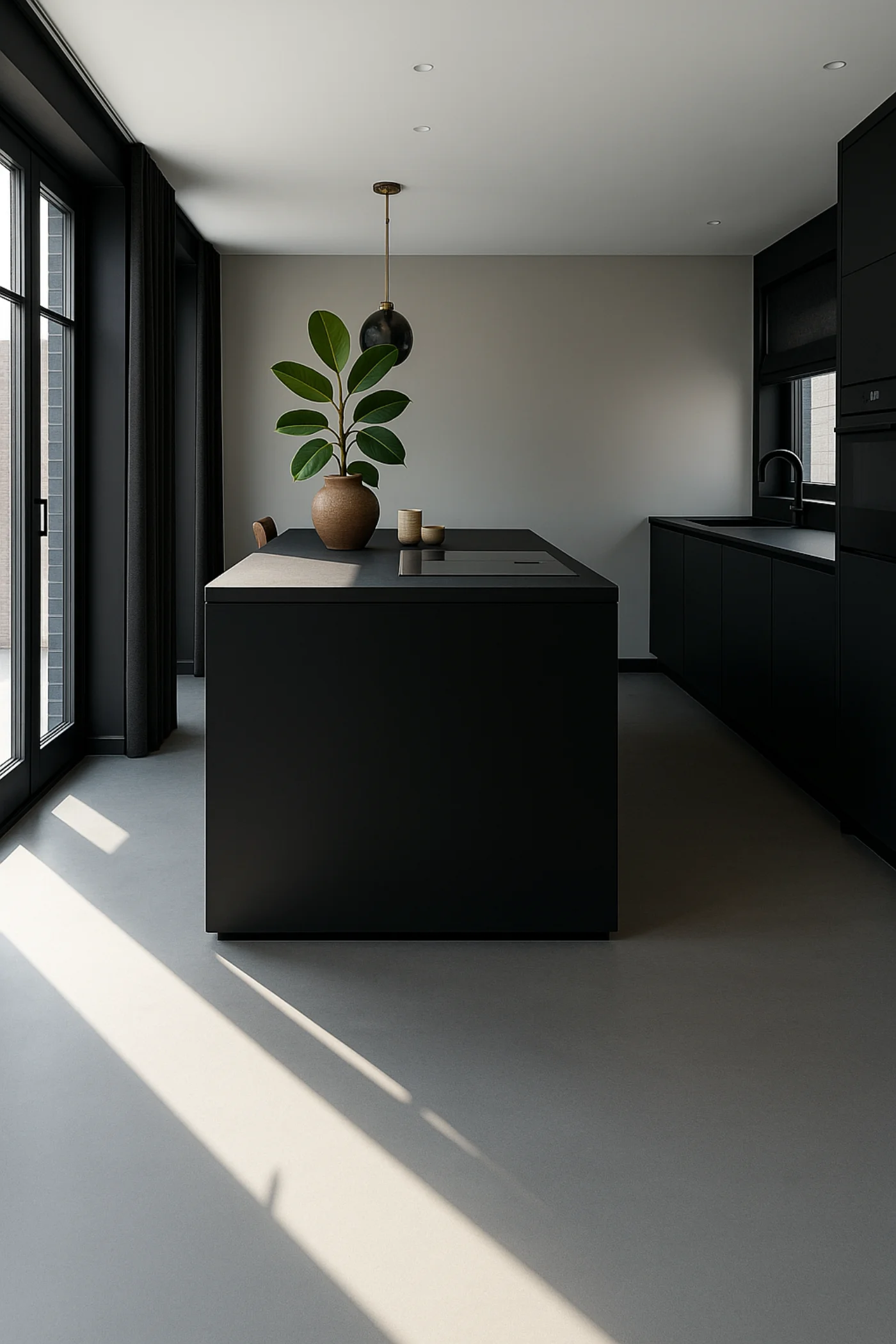 Microcement keuken — naadloze afwerking