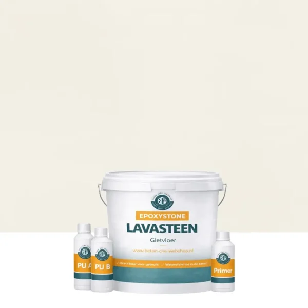 Lavasteen Cream Peony