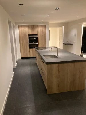 Microcement in een keuken